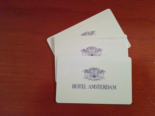 ホテルアムステルダムキーカード